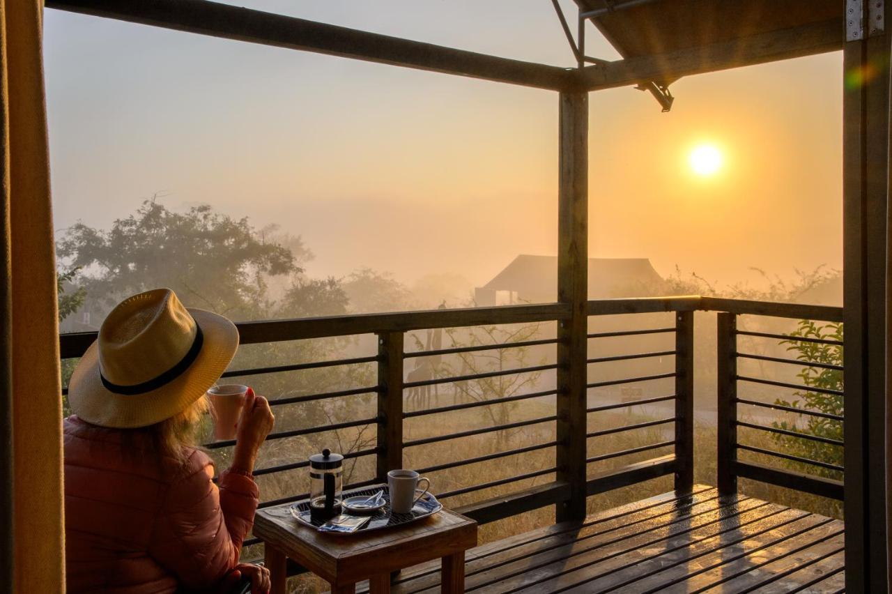 Ndhula Luxury Tented Lodge White River Exteriör bild